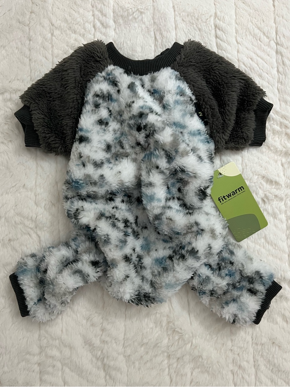 Fitwarm Thermal Fuzzy Dog Pajamas for Small Dogs | M - NWT